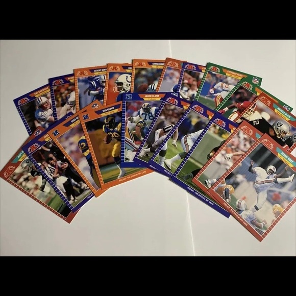 Vintage 1989 Pro Set Football Cards Lot of 134 Cards - Picture 5 of 12